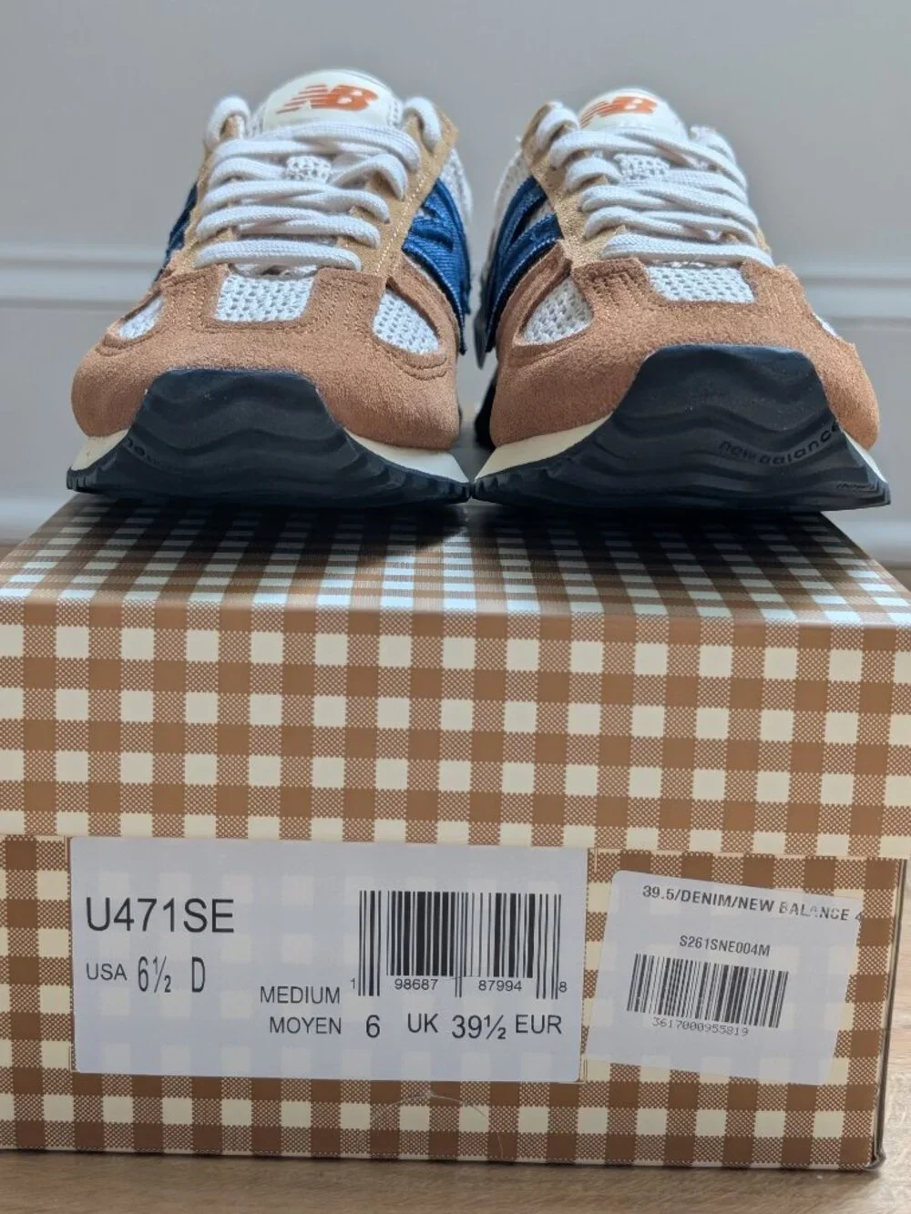 Sézane x New Balance 471 Ecru Brown | NWT | US Men's 6.5 / Women's 8